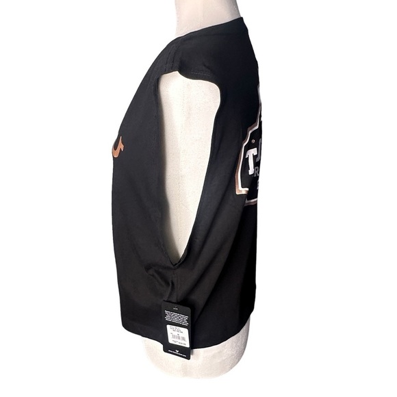NWT True Religion Boxy TRBJ Tank with Lucky Horseshoe & Buddha Graphic, Size Med - Picture 5 of 12